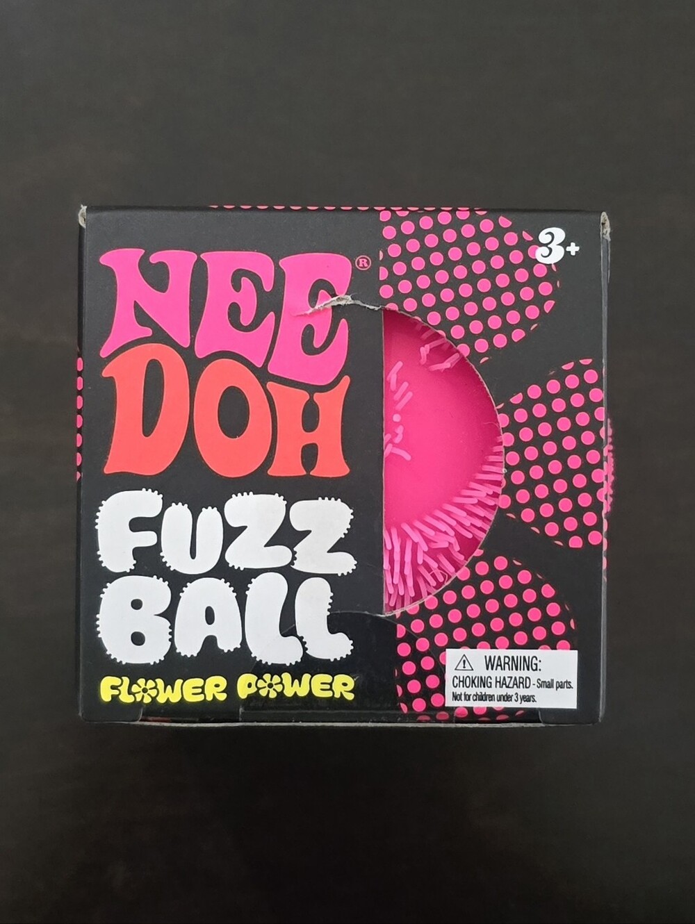 Needoh Pink Fuzz Ball